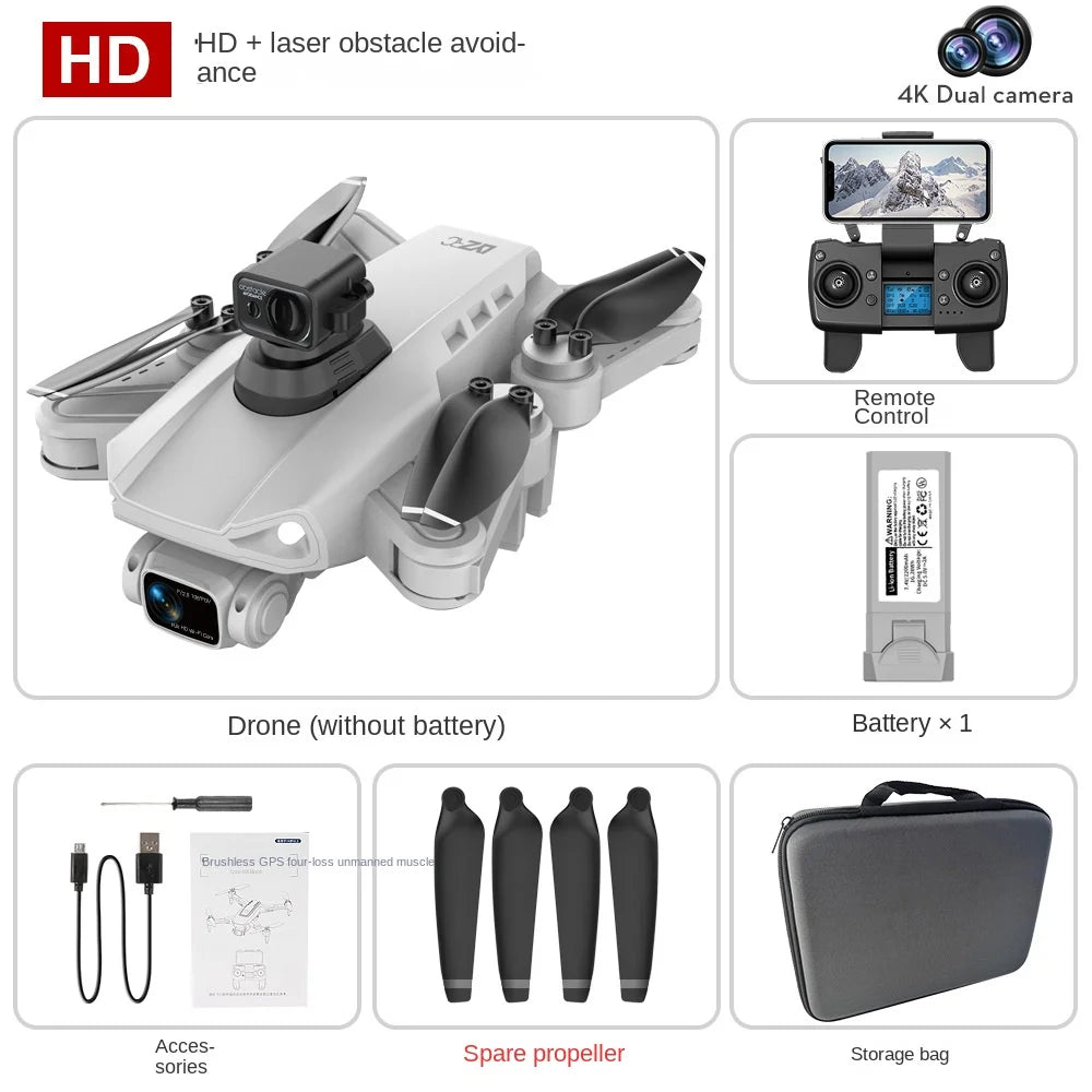 L900pro/ L900pro SE MAX Drone Intelligent Obstacle Avoidance 4K HD Camera Drones GPS One Click Low Battery Return Dron 1200M