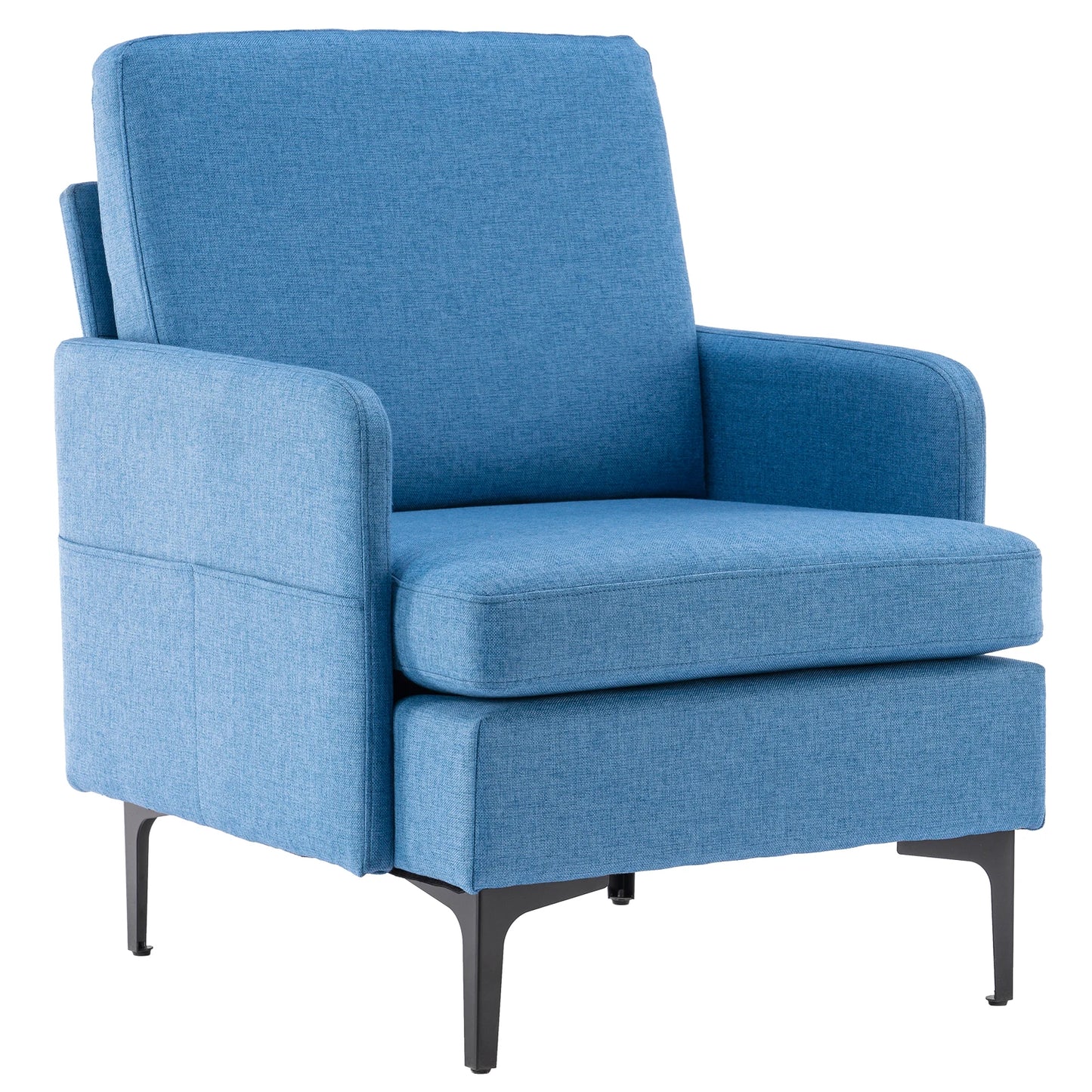 FCH Accent Chair Lounge Chair Comfy Single Sofa  for Bedroom Living Room Guestroom Living Room Bedroom Furniture
