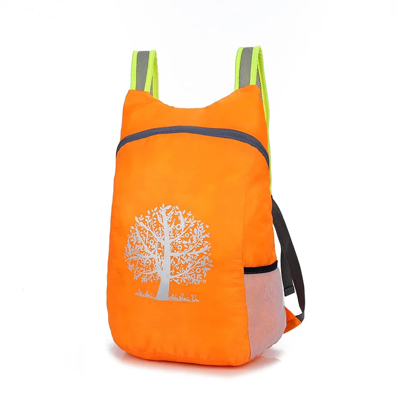 Hot Selling supply sport folding travel luggage bag outdoor waterproof foldable hiking backpack for men