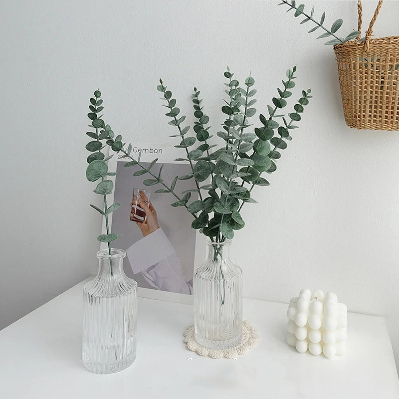 Transparent Glass Vases Aromatherapy Bottle Hydroponic Container Dining Table Decoration Nordic Vase Home Decor Ваза Для Цветов