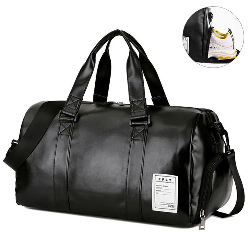 2023 Gym Bag Leather Sports s Dry Wet s Men Training for Shoes Fitness Yoga Travel Luggage Shoulder Sac De Sport  XA512