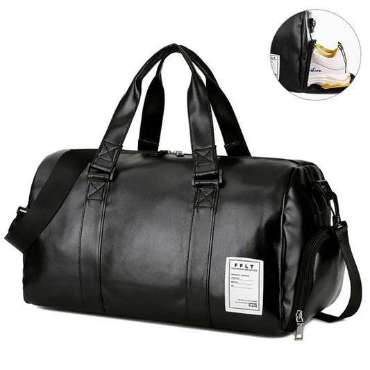 2023 Gym Bag Leather Sports s Dry Wet s Men Training for Shoes Fitness Yoga Travel Luggage Shoulder Sac De Sport  XA512