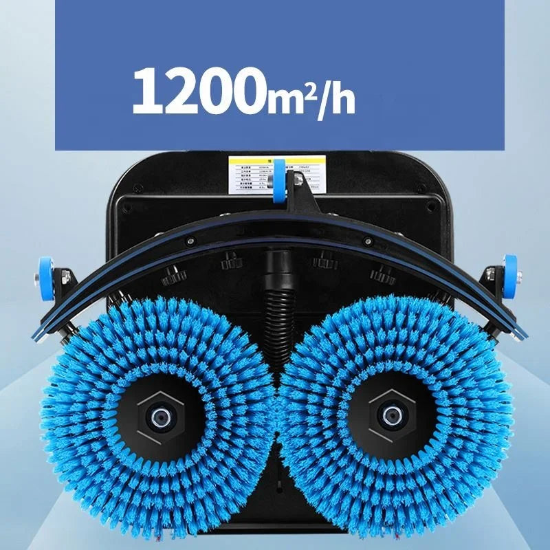 Mini Double Brush Electric Sweeper Floor Cleaning Machine Factory Supply