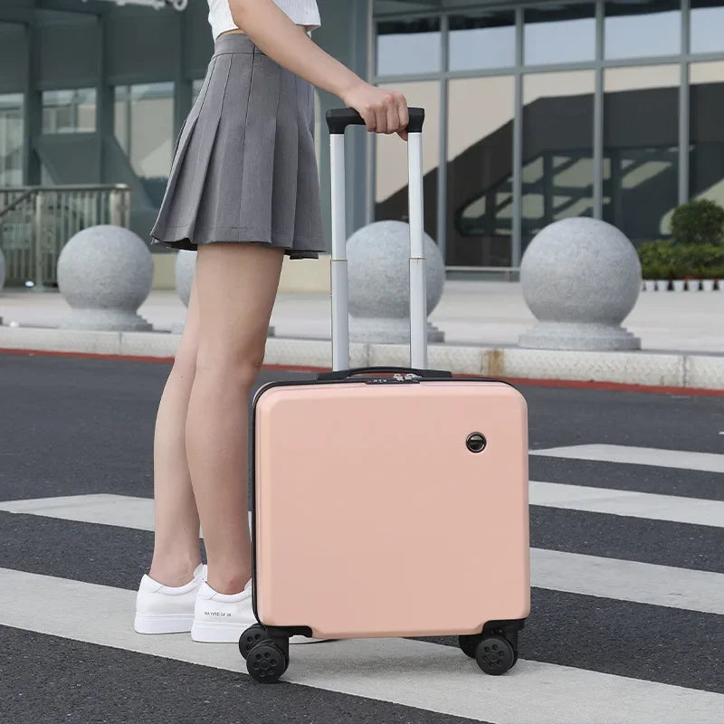 New Fashion Mini Spinner Rolling Luggage High Quality Suitcase for Women Luggage