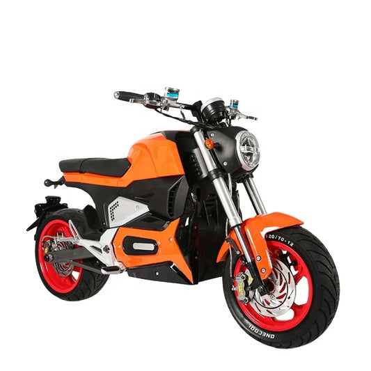 72V2000W 3000W 5000W electric racing motorbike with high speed for sale