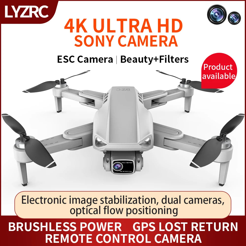 L900pro/ L900pro SE MAX Drone Intelligent Obstacle Avoidance 4K HD Camera Drones GPS One Click Low Battery Return Dron 1200M