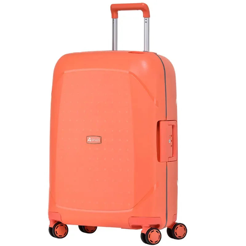 New Travel luggage PP Ultra-light anti-fall trolley suitcase female small 20 "boarding box fashion carry pn pull rod box male 24