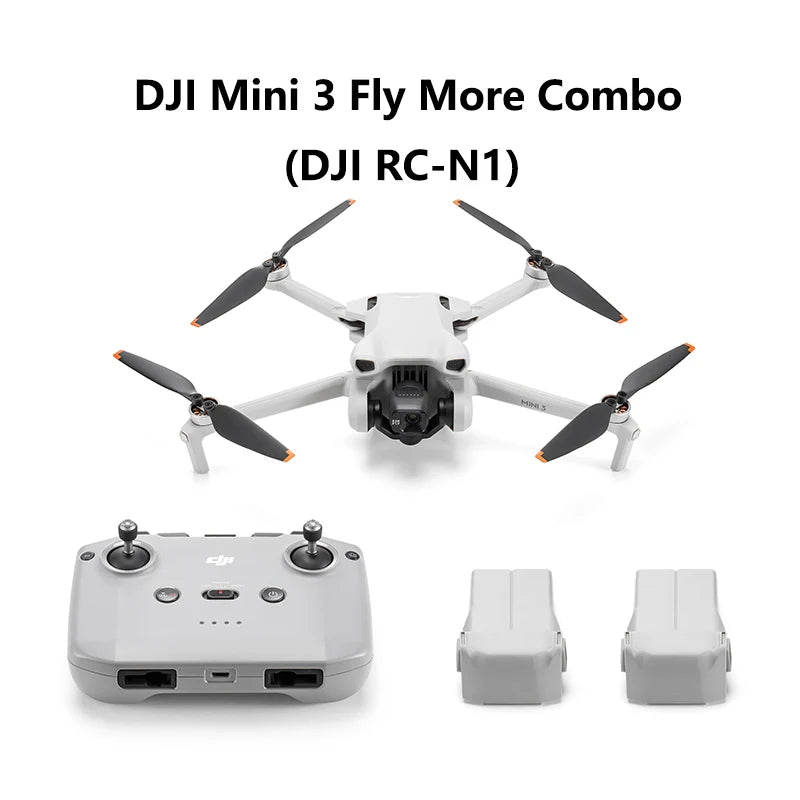New DJI Mini 3 Drones 4K HDR Video True Vertical Shooting Intelligent Features Extended Battery Life Beginner-Friendly Easy Fly