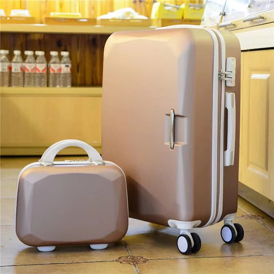 High Capacity Suitcase Spinner Rolling Luggage Password Trolley Travel Bag with Wheels Suitcase Sets 20" 22" 24" 26" Inch