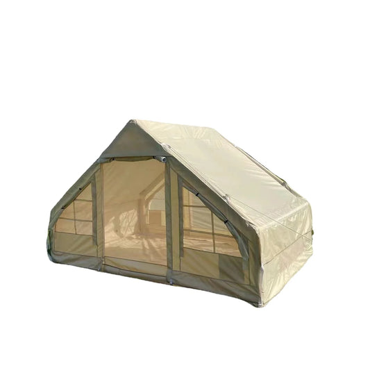 luxury Inflatable tent 4 people Applicable to family camping activities Cabin type inflatable camping tent