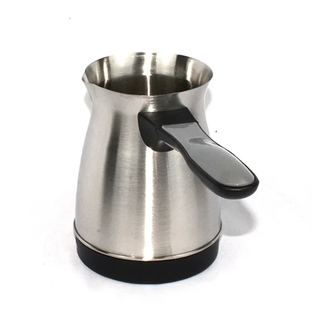 NEW For New 220V 5 Cup  Turkish Greek Coffee Maker Stainless Steel Machine Moka Pot Stainless Steel Domestic Coffee Machine