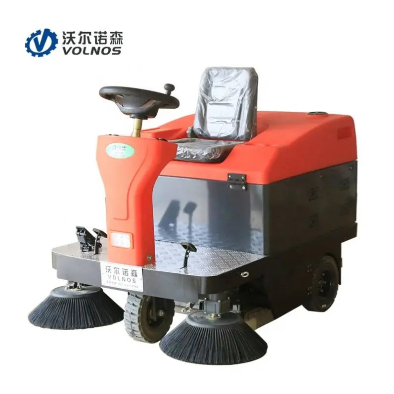 Vaughnsen V1400 Driving Electric Sweeper Industrial Vacuum Road Sanitation Truck Manufacturers