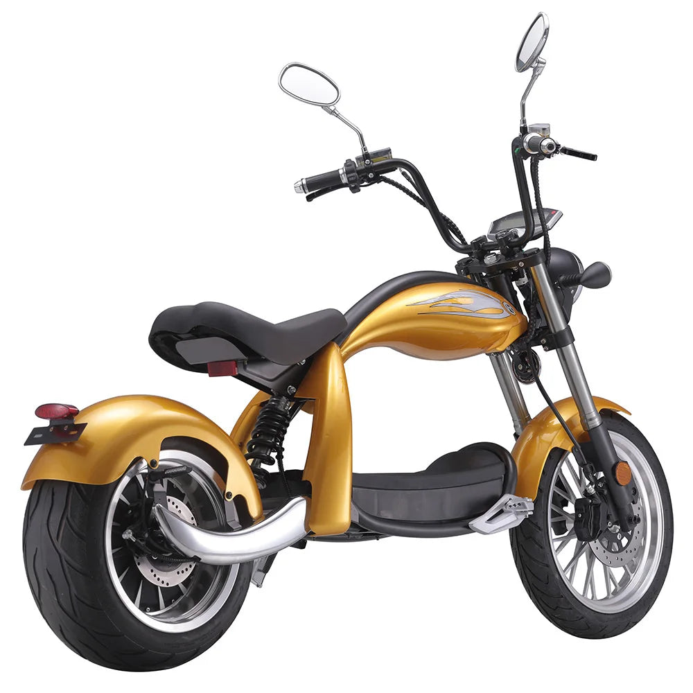 Powerful EEC Electric Racing Motorcycle 3000W 60V 20ah Lithium Battery for Adults