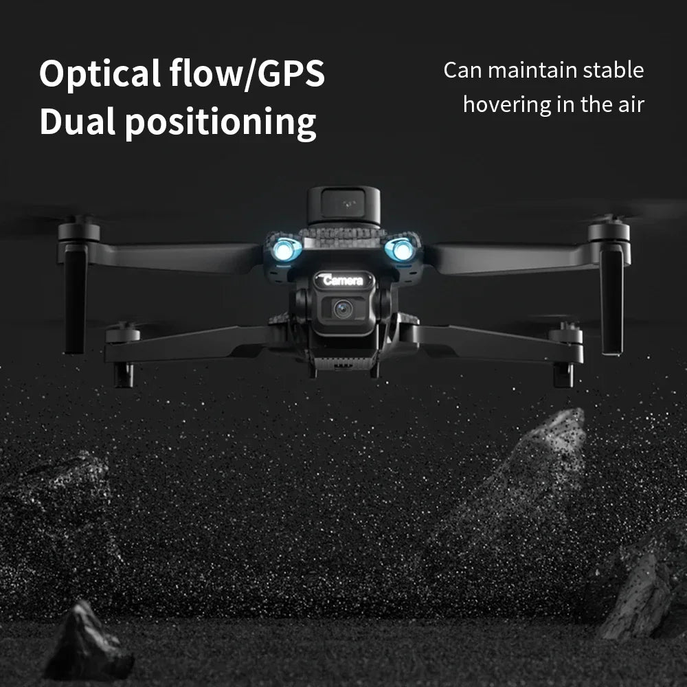 GPS RC Drone 6K Professional Dual HD Camera FPV 1200Km Aerial Photography Brushless Motor Foldable Quadcopter Toy