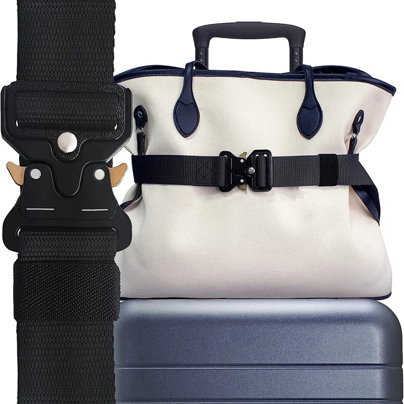 Stylish Luggage Strap Adjustable Luggage Strap For Luggage - For Bag - Airport Travel For Women & Men