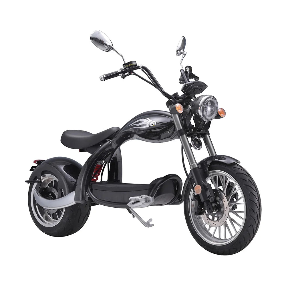 Powerful EEC Electric Racing Motorcycle 3000W 60V 20ah Lithium Battery for Adults