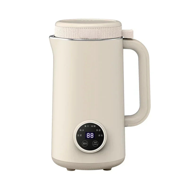 220V 1200ML Mini Soybean Milk Machine Automatic Heating Food Blender Intelligent -Use Wall Breaking Rice Paste Mixer