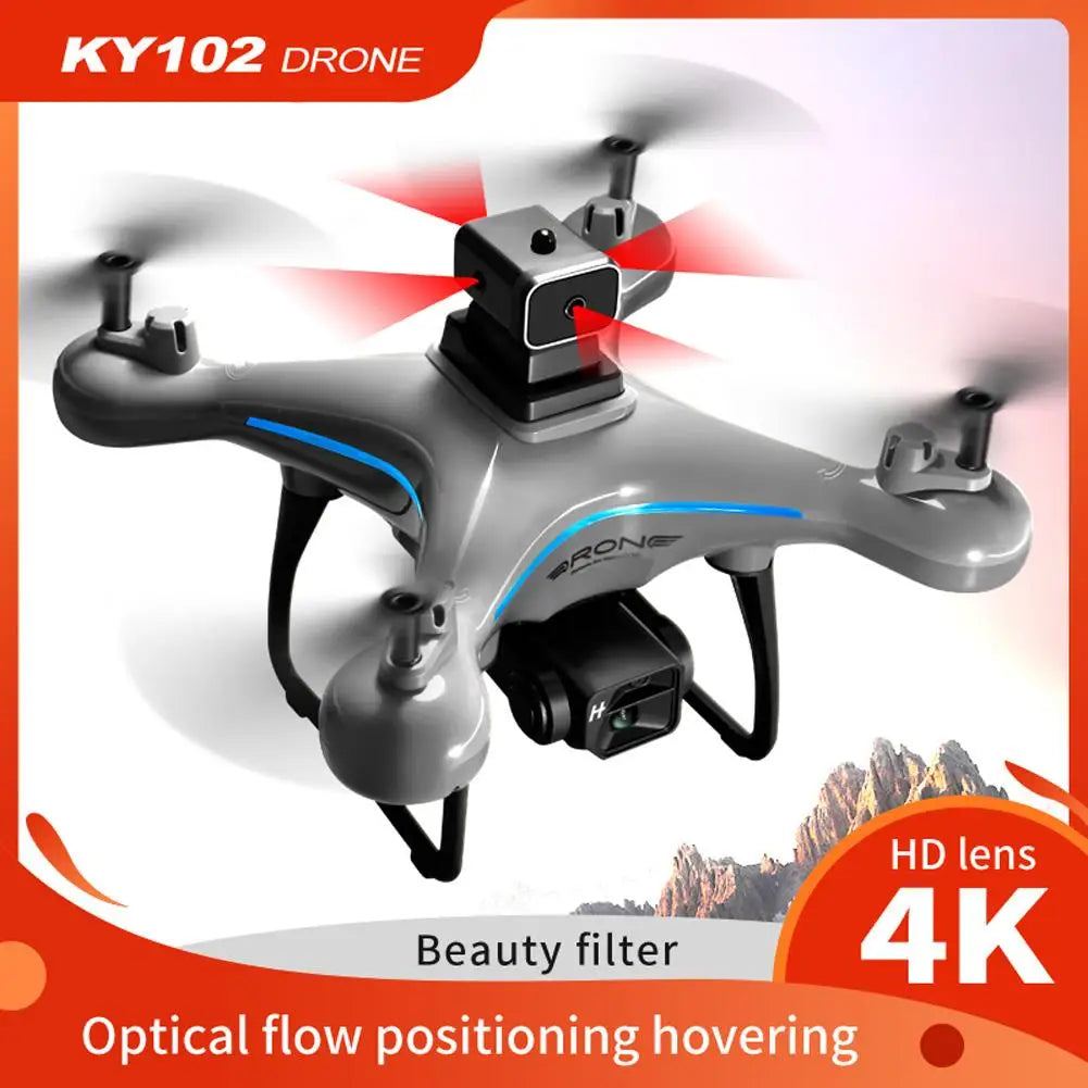 KY102 5G Drone With 4K Camera 4-Way Automatic Obstacle Avoidance Optical Flow Localization RC Quadcopter Chidlren Adult Toys